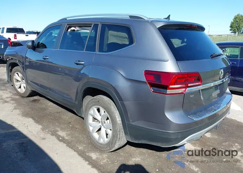 2019 Volkswagen Atlas 3.6L V6 Se z USA, uszkodzony, nr VIN 1V2LR2CA6KC622783